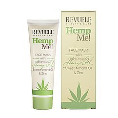 Маска для обличчя очищувальна Revuele Masca Face Hemp Me 80 мл