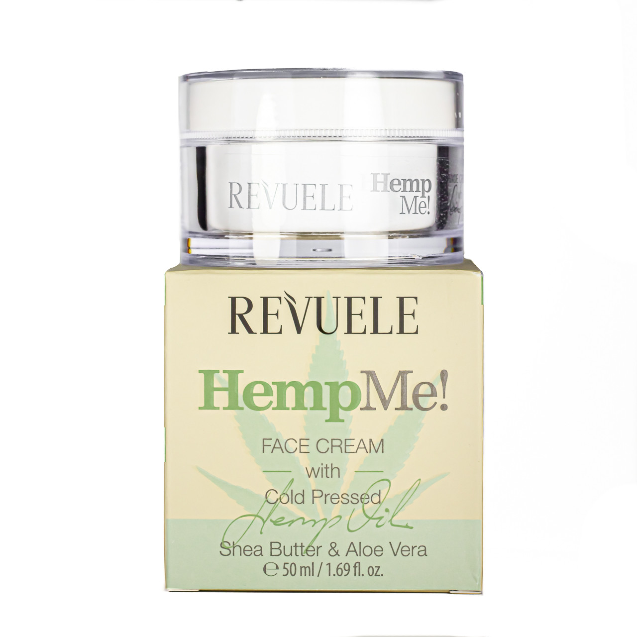 Крем для обличчя Revuele Hemp Me Face Cream With Cold Pressed 50 мл