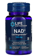 Life Extension, NAD+ Cell Regenerator, восстановитель клеток, 100 мг, 30 вегетарианских капсул