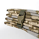Каремат військовий тактичний польовий армійський, тактичний каремат складний військовий килимок Піксель, фото 4