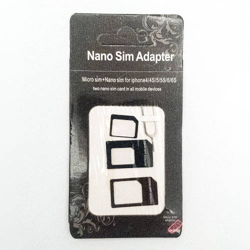 Переходник для сим-карт Nano Sim Adapter (ID#1682976822), цена: 30 ...