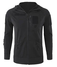 Тактична кофта-худі Eagle JA-35 на флісі Black