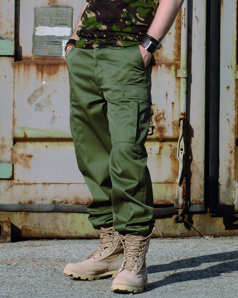 Штани "RANGER" BDU олива Mil-tec 11810001