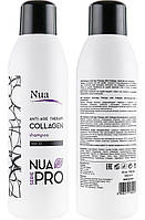 Шампунь для волосся Nua Pro "Антивіковий з колагеном", 1л