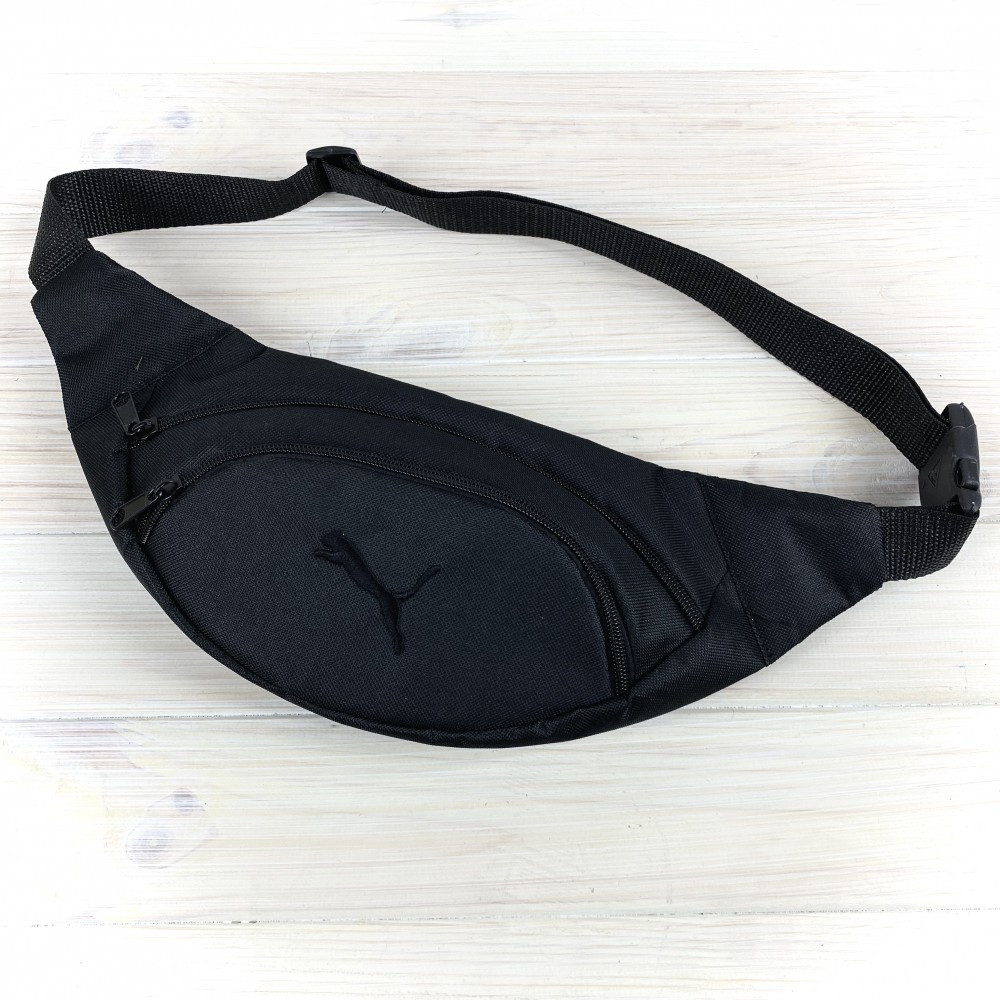 Мужская Поясная Сумка Puma Бананка, Черная. Черный Логотип — Купить ...