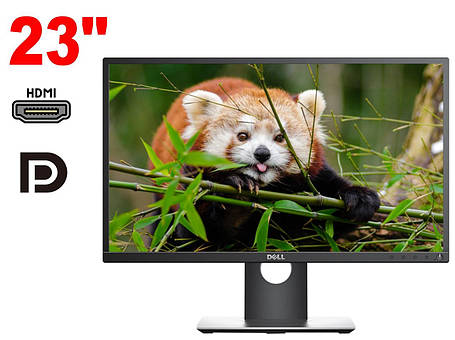Монитор Dell P2317H / 23" (1920x1080) IPS /1x HDMI, 1x DP, 1x VGA, 2x USB 3.0, 2x USB 2.0 / VESA 100x100, фото 2
