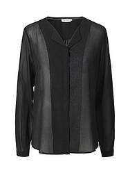 Блуза сорочка чорного кольору Candie від Peppercorn (Данія) в розмірі M