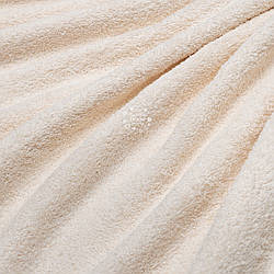 Двостороння махрова тканина, колір слонової кістки