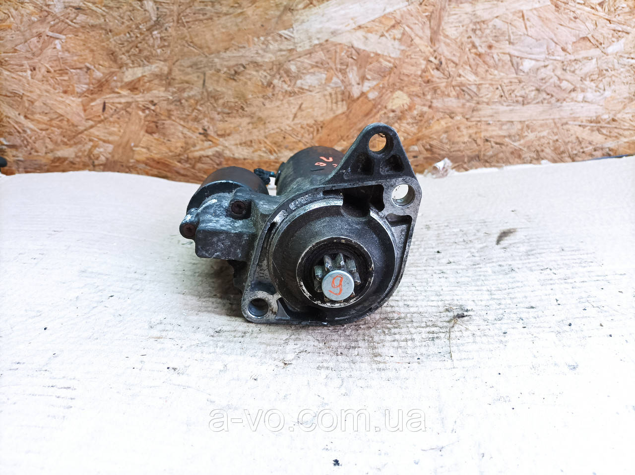 Стартер для Ford Galaxy, Seat Cordoba, Ibiza, Toledo, Leon, Skoda Octavia, 020911023P, 9 Зубів, фото 1