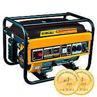 Генератор бензиновий 2.5/2.8кВт 4-х тактний ручний запуск SIGMA