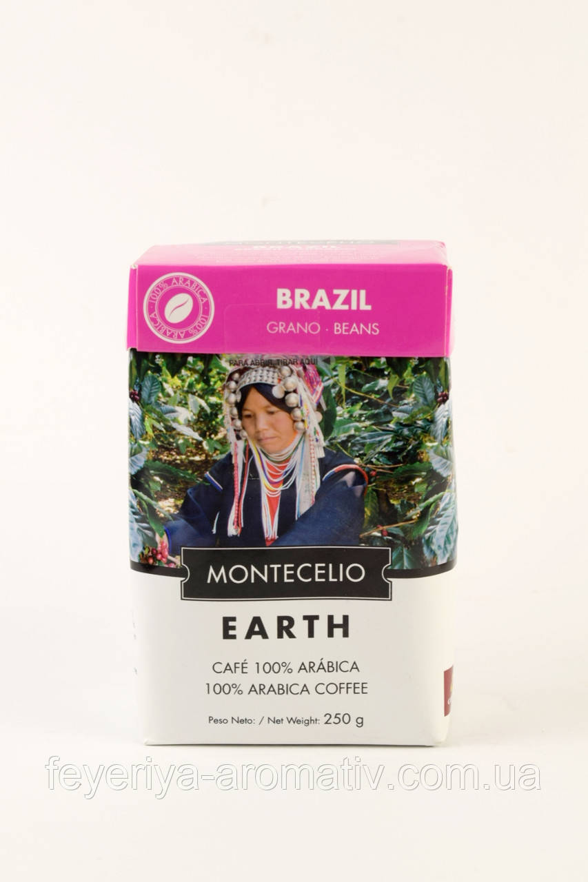 Кава в зернах Brazil Montecelio Earth 250г (Іспанія)