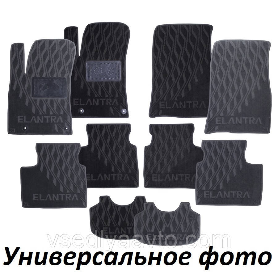 Ворсові килимки в салон HYUNDAI Grandeur 2012- (Avto-Tex), фото 1