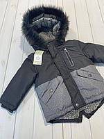 Куртка утепленная с капюшоном для мальчика Primark 80