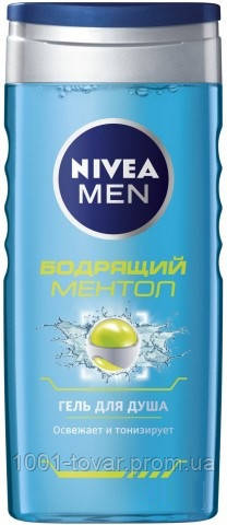 Гель для душу Nivea Ментоловий заряд бадьорості 250 мл