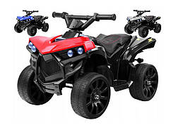 Дитячий квадроцикл на акумуляторі EVA PA0200 Червоний, Сірий
