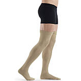 Панчохи компресійні із силіконовим фіксатором 2 клас 23-32 мм рт ст закритий носокSIGVARIS Essential Classical, фото 2