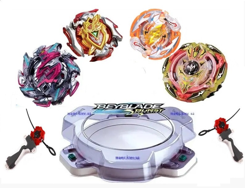 Набір Бейблейд Саламандра і Тризуб + подарунок арена Beyblade Burst TD