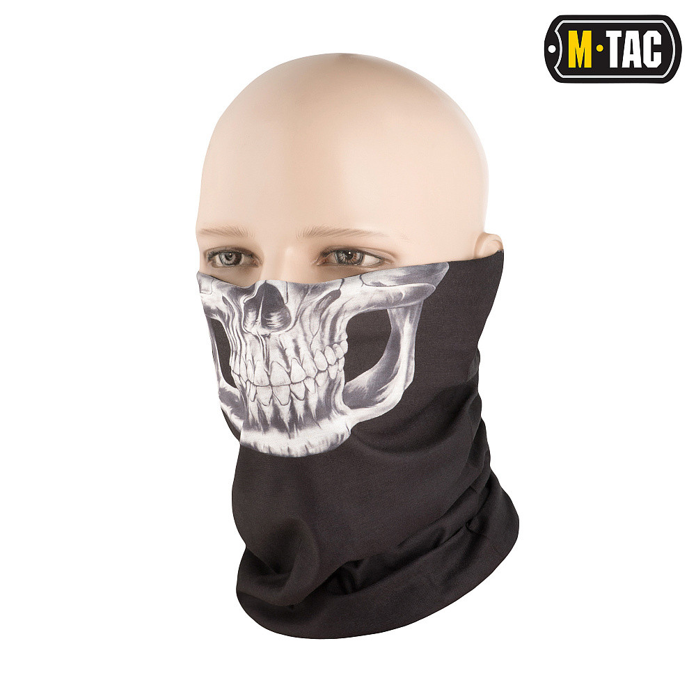 M-Tac шарф-труба полегшенний Reaper Skull Black