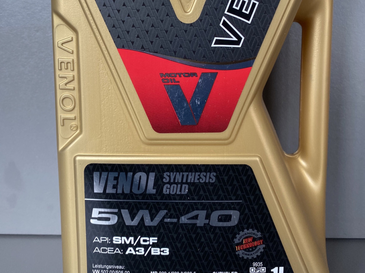 Моторна олива Venol 5w 40 1л SM/CF (ID#1683109673), цена: 280 ₴, купить ...