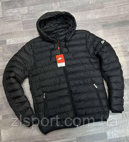 Куртка чоловічої Nike демісезон з капюшоном (Туреччина), фото 1