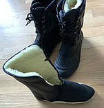 Чоботи черевики теплі зимові з термо вставкою, легкі, на шнурках ЕВА, фото 3
