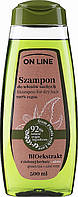 Шампунь для сухих волос On Line "Зеленый чай и алоэ" (500мл.)