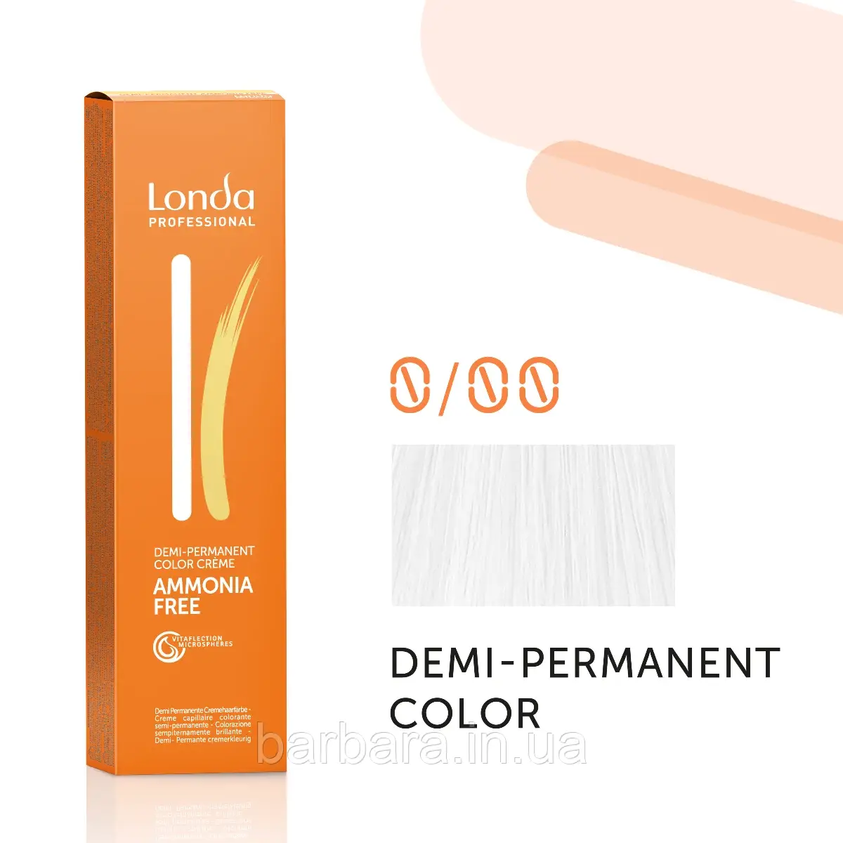 Тонуюча безаміачна фарба для волосся Londа Demi-Permanent Color 0/00 чистый тон