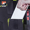 Напівкомбінезон робочий утеплений SteelUZ 4S LIME (зріст 188 см), фото 7