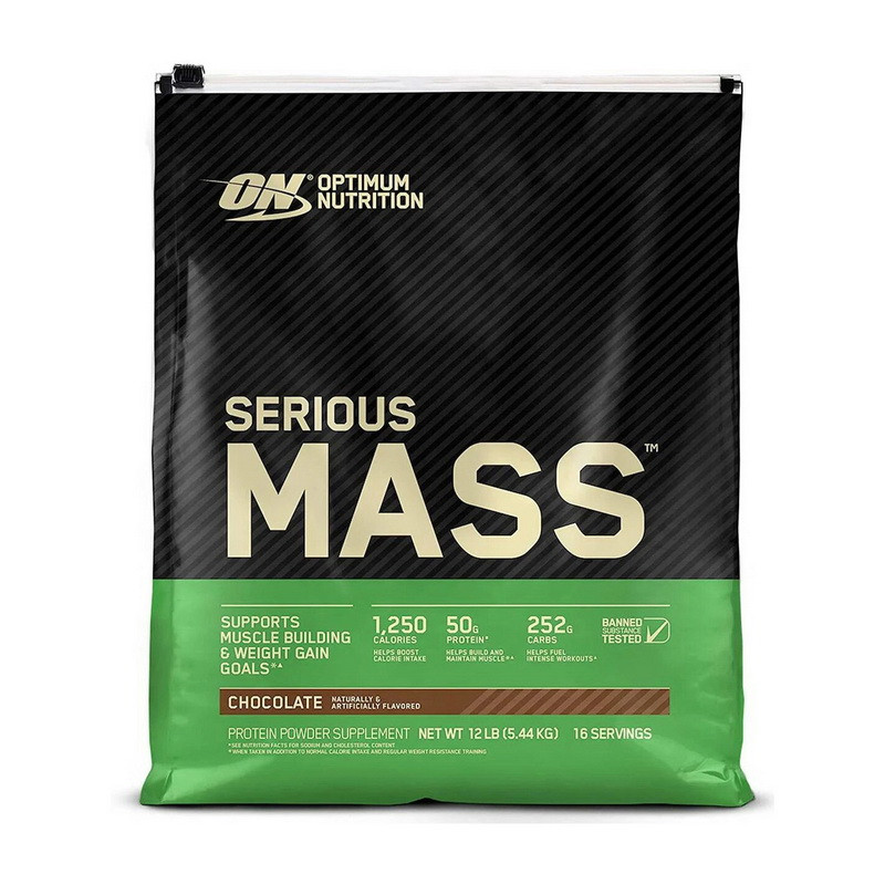 Гейнер Optimum Nutrition Serious Mass 5,4 kg Сіріус Мас