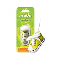 Ароматизатор на зеркало сухой AREON Wave Fresh Кеды "Лимон"