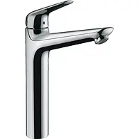 Смеситель hansgrohe Novus для раковины с высоким изливом со сливным набором, хром 71123000