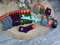 Женские носки на мохре, ткань "Хлопок+Лайкра" (Набор 12шт. в упаковке), Размер 36-40 универсал