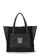Жіноча шкіряна сумка POOLPARTY Soho чорна