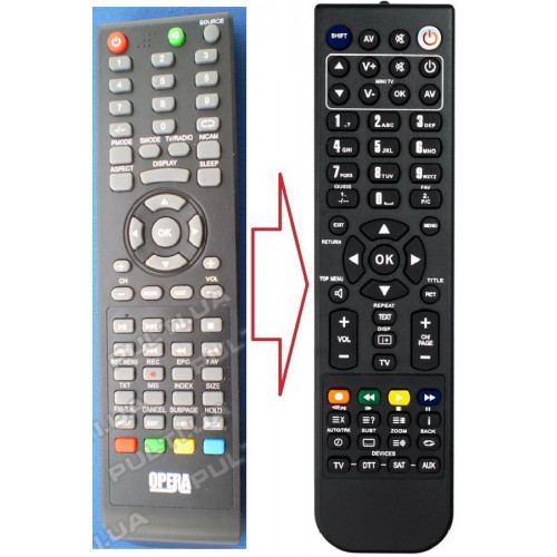 Пульт для телевізора OPERA RC LCD (аналог), фото 1