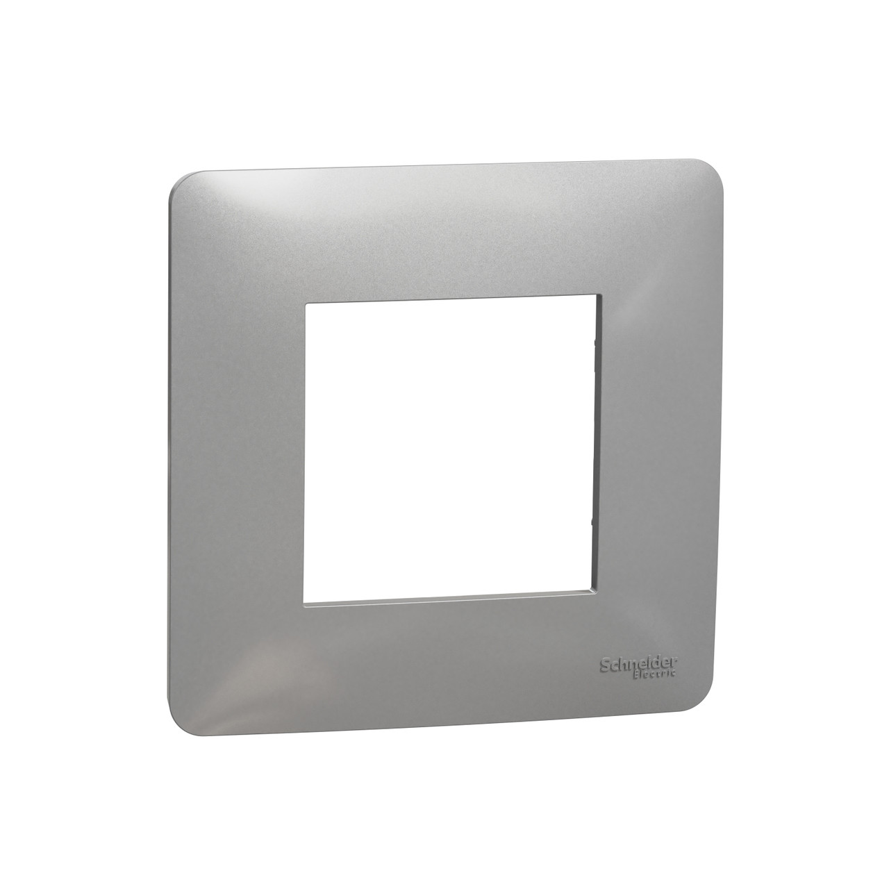 Рамка 1 постова Unica Studio, алюміній, 2 модулі