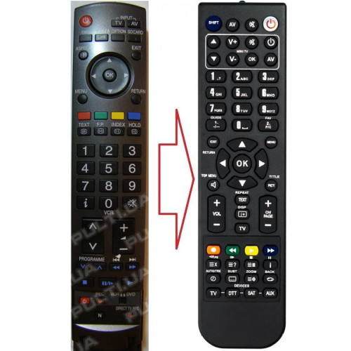 Пульт для телевізора PANASONIC N2QAYB000241 (аналог), фото 1