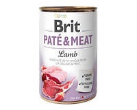 Влажный корм для собак Brit Pate & Meat Lamb с курицей и ягненком 400 г