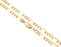Цепочка Xuping Позолота 18K "Плетение Фигаро" длина 54см х 5мм
