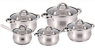 Набір посуду Benson BN-211 (ємність 2,1 л, 2,1 л, 2,9 л, 3,9 л, 6,5 л)