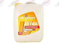 Антифриз Akvilon Extra G11 жовтий -40 °C 10кг