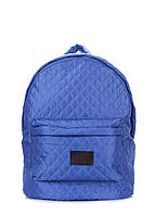 Рюкзак стеганый POOLPARTY backpack-theone-brightblue синий