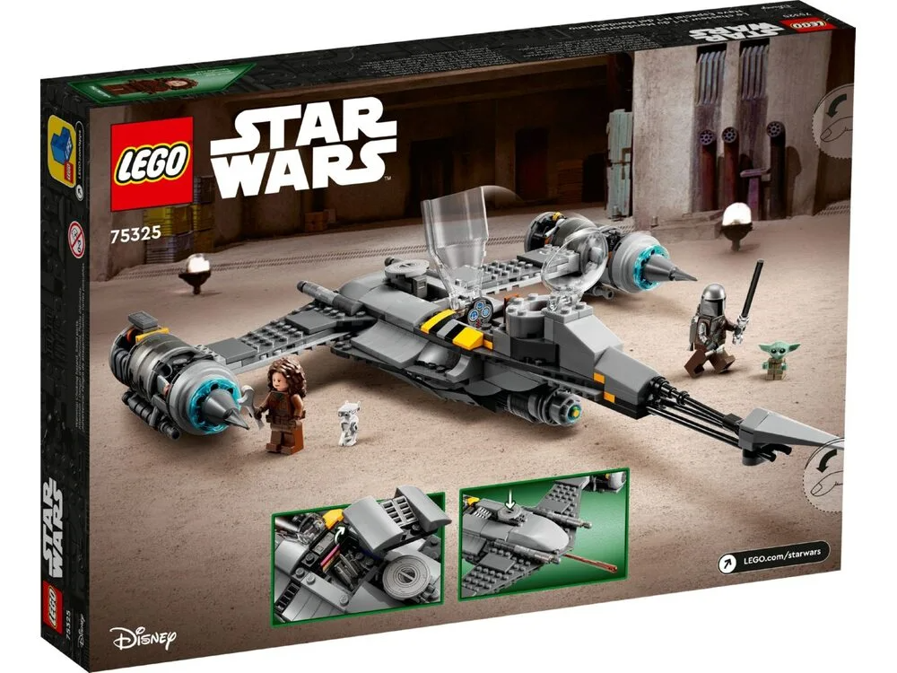 Конструктор Lego Лего Star Wars 75325 Зоряний винищувач Мандалорця N-1, СтарВарс