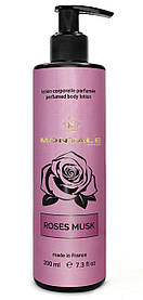 Парфумований лосьйон для тіла з ароматом MONTALE Roses Musk, 200 мл.