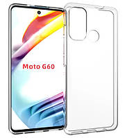 Прозорий силіконовий чохол для Motorola Moto G60