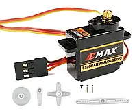 Сервопривод сервомашинка EMAX ES08MA II 12 г Зворотний аналоговий сервопривод для моделей RC