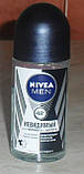Кульковий дезодорант для чоловіків Nivea Invisible Power 50 мл, фото 2