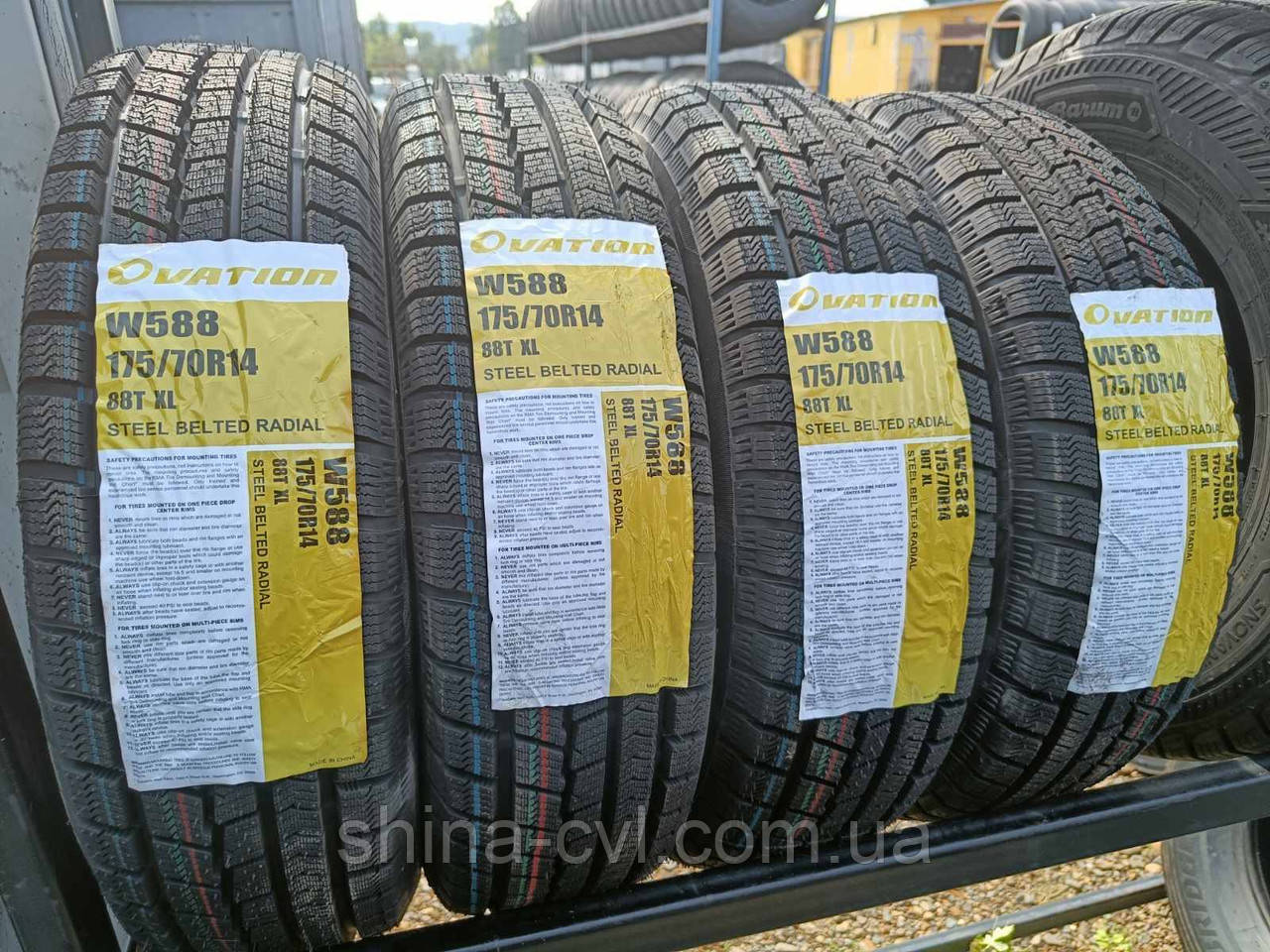 Зимові шини 175/70 R14 88T XL OVATION W588, фото 1