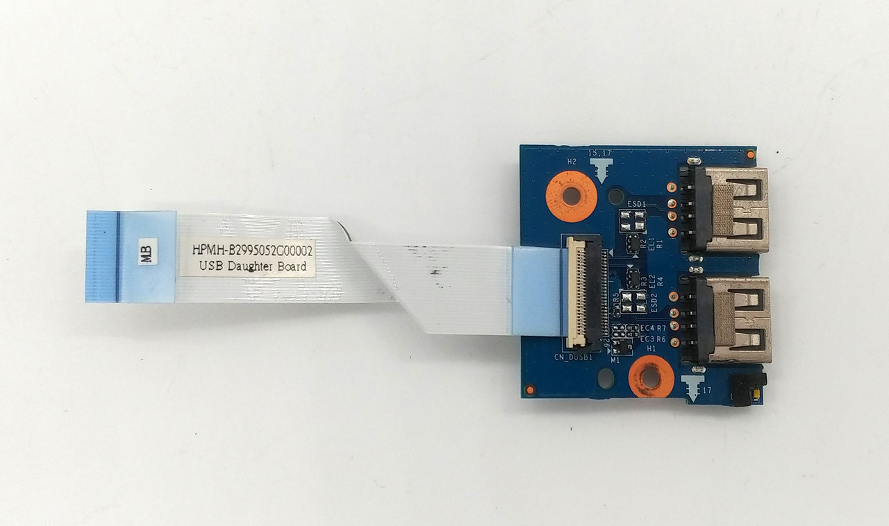 Оригінальна плата HP Pavilion DV6-6000 Dual USB і кабель HPMH-B2995052G00002