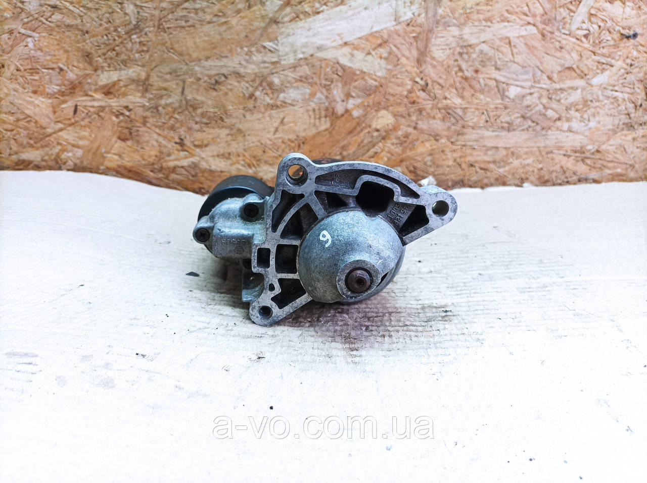 Стартер для Fiat Fiorino, Peugeot 1007, 106, Bipper, 405, 0001112007, 9 Зубів, фото 1