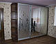 Шафа-купе 2400х600, 3 двері (Алекса), фото 5
